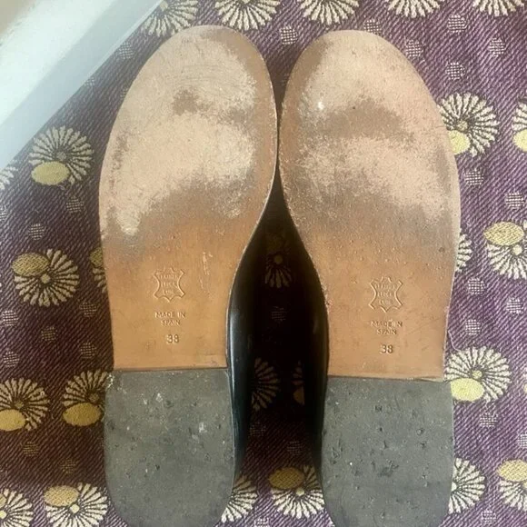 Caron Callahan Welt Mary Jane in Black Polished Leather - Picture 6 of 7